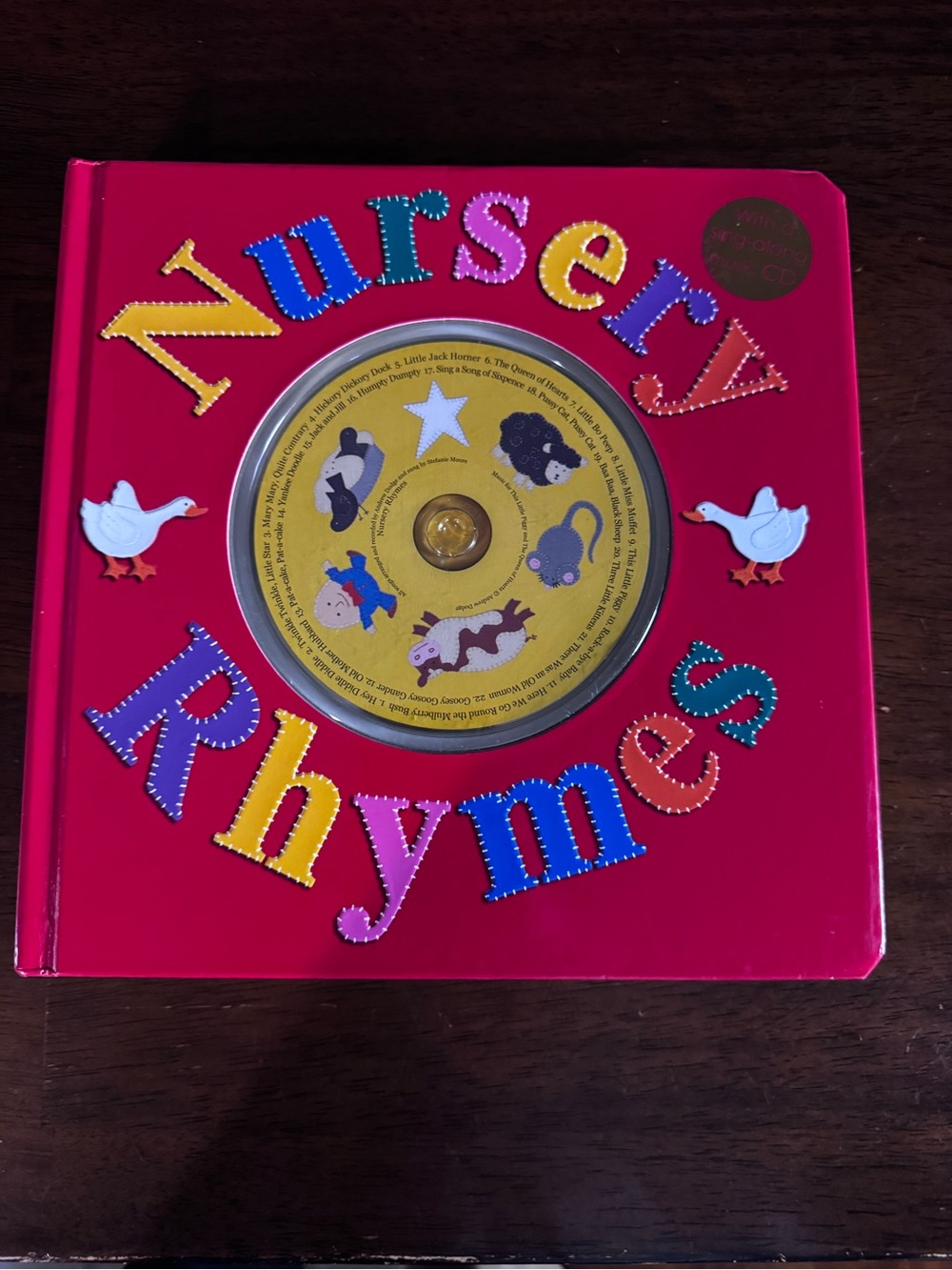 Nursery Rhymes Children's Book with CD -